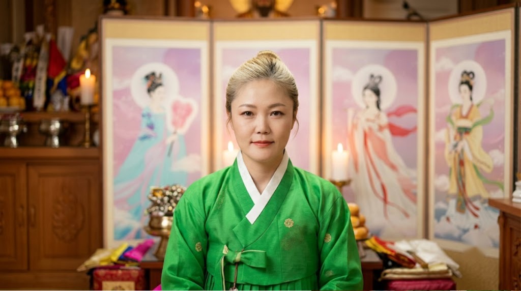 ภาพศาลเจ้าโดฮีชินดัง ชุงช็องใต้ สำนักดูดวงในกงจู
