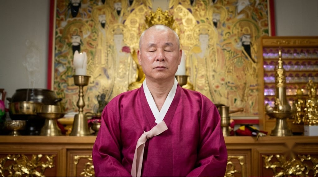 大邱 占いの館 海雲法師 神堂の様子